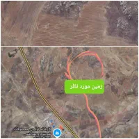 زمین کشاورزی واقع در نزدیکی رضی
