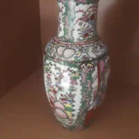 گلدان چینی پا مرغی قدیمی