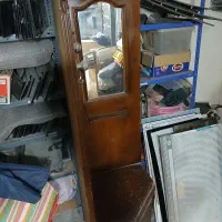 جالباسی آینه دار چوبی