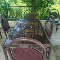 میز غذاخوری  سکوریت و فلزی