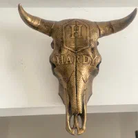 مجسمه کله گاو کله هاردی