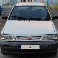 پرایدمدل 83 تمام انژکتور رنگ سفیدروغنی