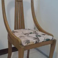 صندلی  تک  چوبی