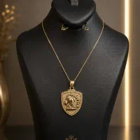 گردنی طلا رخ اکسرا لوکس