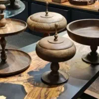سرویس  پذیرایی چوب گردو درجه 1