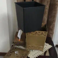 سطل و جا دستمال کاغذی