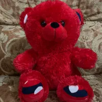 عروسک خرسی پارچه خز نرم و لطیف