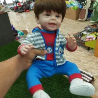 عروسک پسر وارداتی سنسوری تمام سلیکونی