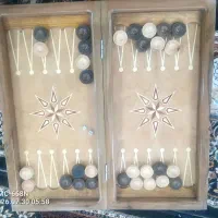 تخته نرد نو بدون استفاده چوب گردو نوو
