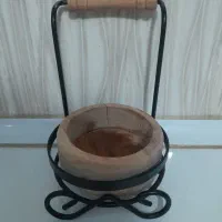 جا قاشقی چوبی کنار گاز