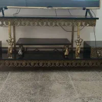 زیر تلویزیون طرح برنز