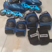 کفش اسکیت فلاینگ ایگل بچگانه BKB Kids K8 ابی