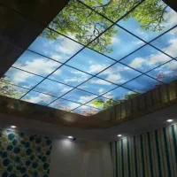 سقف کاذف پلکسی وپی وی سی