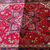 فرش هریس تاجری دست بافت چاقو