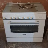 گاز پنج شعله رز گاز در حد نو کاملا سالم و تمیز