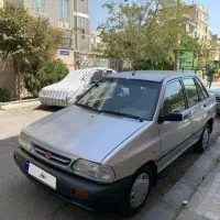 پراید مدل ۸۷ نقره ای استثنایی کولر روشن
