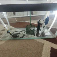 آکواریوم بزرگ 60 در 25 عمق 30 سانت