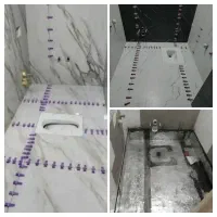 گچ کاری سیمان کاری کاشی کاری  سرامیک کاری