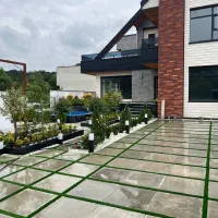 ویلا-دوبلکس-شهرکی-نما-مدرن-استخر-دار