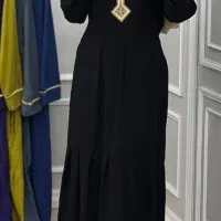 مانتو عبایی مشکی