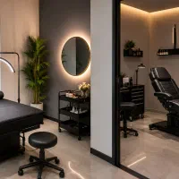 اجاره تخت مژه و میکرو در اتاق های مجزا