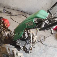 تراکتور دو چرخ BCS 728 همراه روتیواتور و تریلر