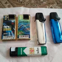 پنج عدد فندک اتمی نو بسیار زیبا وشیک