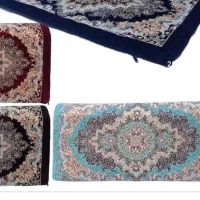 پشتی آبی فیروزه ای