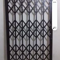 حفاظ دزدگیر درب ورودی اکاردیونی ونرده ای ساختمان