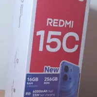 گوشی موبایل Redmi 15C حافظه 256 رم 8 نو