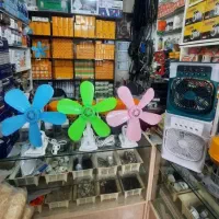 پنکه رومیزی دیواری سقفی گیره ای کلیپی ۵ پره