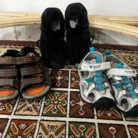 کتانی وصندل پسرانه سایز۳۳و۳۵