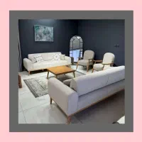 چیدمان لوکس خرید از تولیدی. اقساطی  /مبل لیندا