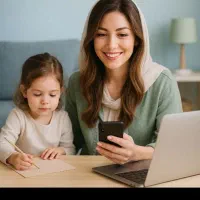 کار با گوشی در منزل
