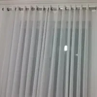 پرده حریر و کنار پرده کتان