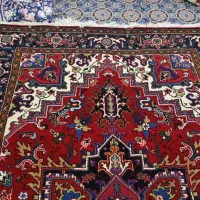3عدد فرش دستباف شش متری نقشه هریس