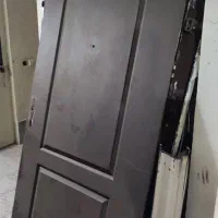درب ورودی چوبی