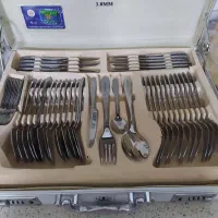 سرویس قاشق چنگال چمدانی