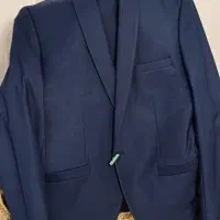 کت شلوار آبی ترکیه ای سایز 52