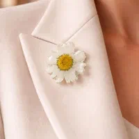گیفت سنجاق سینه گل بابونه