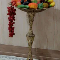 جا میوه پایه دار برنز