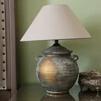 آباژور کوزه ای پتینه