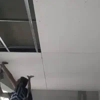 اجرای کناف pvc تایل  لاین نوری و غیره....