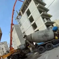 معاوضه بتن اماده بازمین خونه در دفاری و حمیری