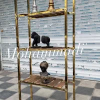 رگال جا گلدانی بندرخت دار طبقه ای آینه کد۸۳۷۷۳