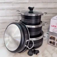 پخش سرویس قابلمه گرانیت نچسپ اصل