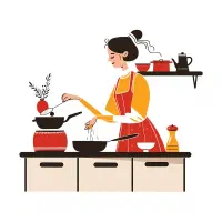 آشپزی و کارهای منزل