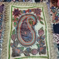 با سلام 5عدد پته یک سینی دوتا قندان گلاب باش
