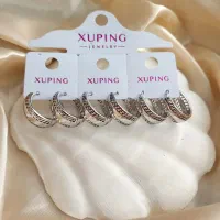 گوشواره های ژوپینگ و استیل