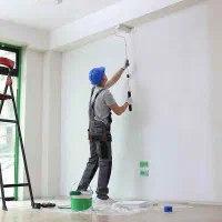 نقاشی ساختمان ،کاغذدیواری،عایق نانواستخری وپشت بام
